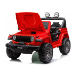 Elektrické autíčko Jeep 4x4, 24V - červené